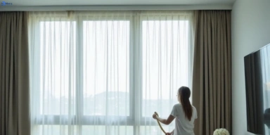 Delicate sheer drape cleaning zillmere Matty Curtain Cleaning